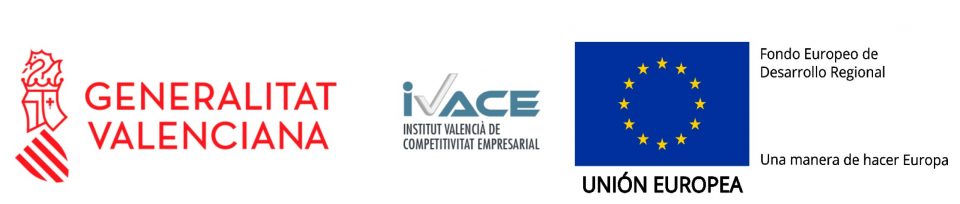 Logotiposs Generalitat Valenciana IVACE FEDER